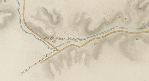 Detail of 1849 Map