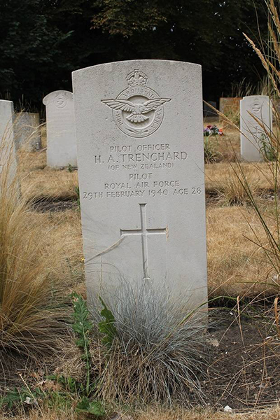 Horace Trenchard's final resting place