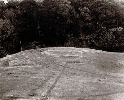 Remnants of clay house 1977