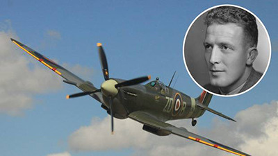 Graphic compilation of Spitfire and Horace Trenchard